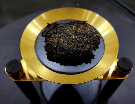 500г Сжатый чайный коробка Упаковка горячий официальный органический Shaanxi ферментированный классический кирпичный чай для специального напитка