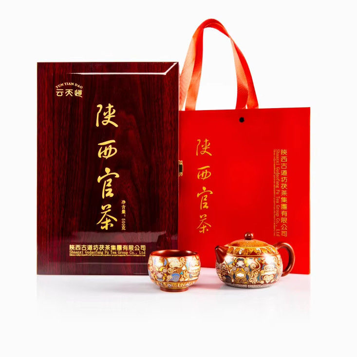 Hot Shaanxi Official Tea Health Care Black Tea Detox Tea for Weight Loss Aid and Digestion A Level of Raw Materials Официальный чай в Шанхае